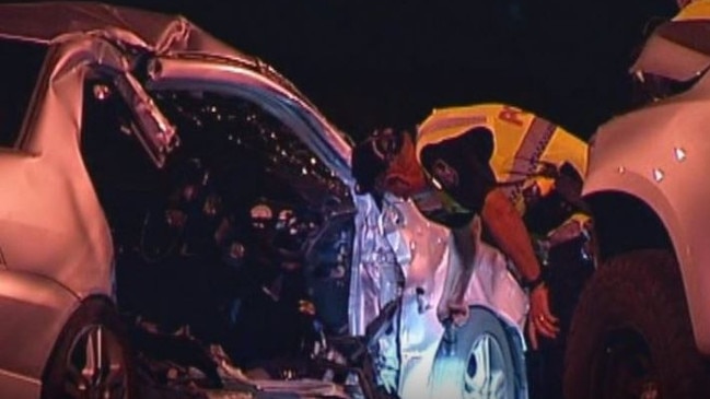 A teenager was killed in a horror crash at Bahrs Scrub, south of Brisbane, on Saturday night. Picture 10 News