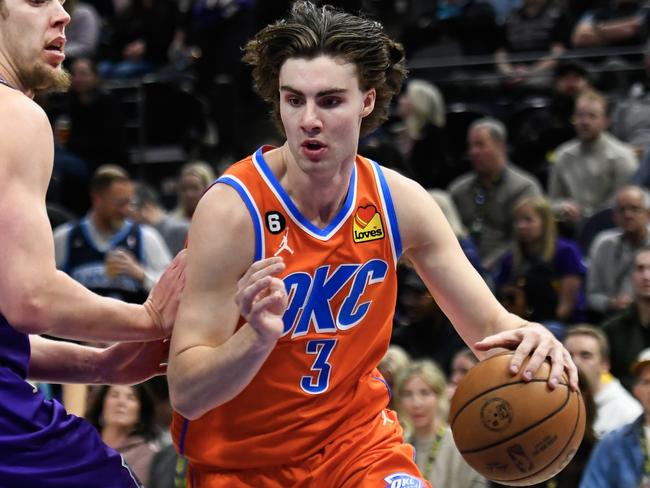 Josh Giddey made the leap from the NBL to the NBA. Can Bobi Klintman follow? Picture: Getty Images