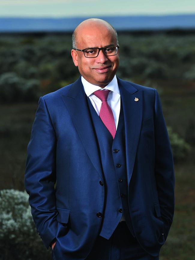 Whyalla’s white knight, Sanjeev Gupta. Picture: AAP