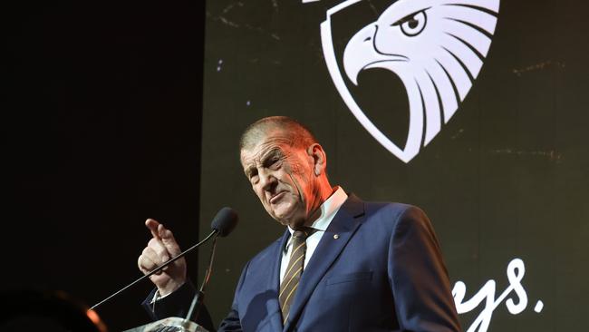 Former Hawthorn president Jeff Kennett said the club did ‘what any organisation would do’. Picture: Ian Currie