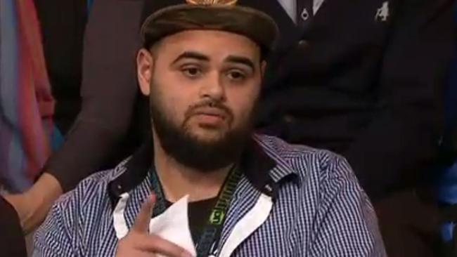 The ABC admitted it made an error in judgment allowing one-time terror suspect Zaky Mallah on the show to ask a question last June. <i>Picture: ABC</i>