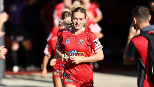 Indie Bostock playing for the Illawarra Steelers. Photo: Denis Ivaneza