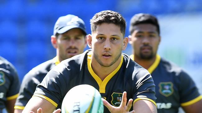 Adam Coleman is ready for Bledisloe I. Picture: AAP Image/Dave Hunt