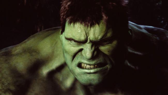 Eric Bana, the boy from Tullamarine, in a scene from The Hulk.