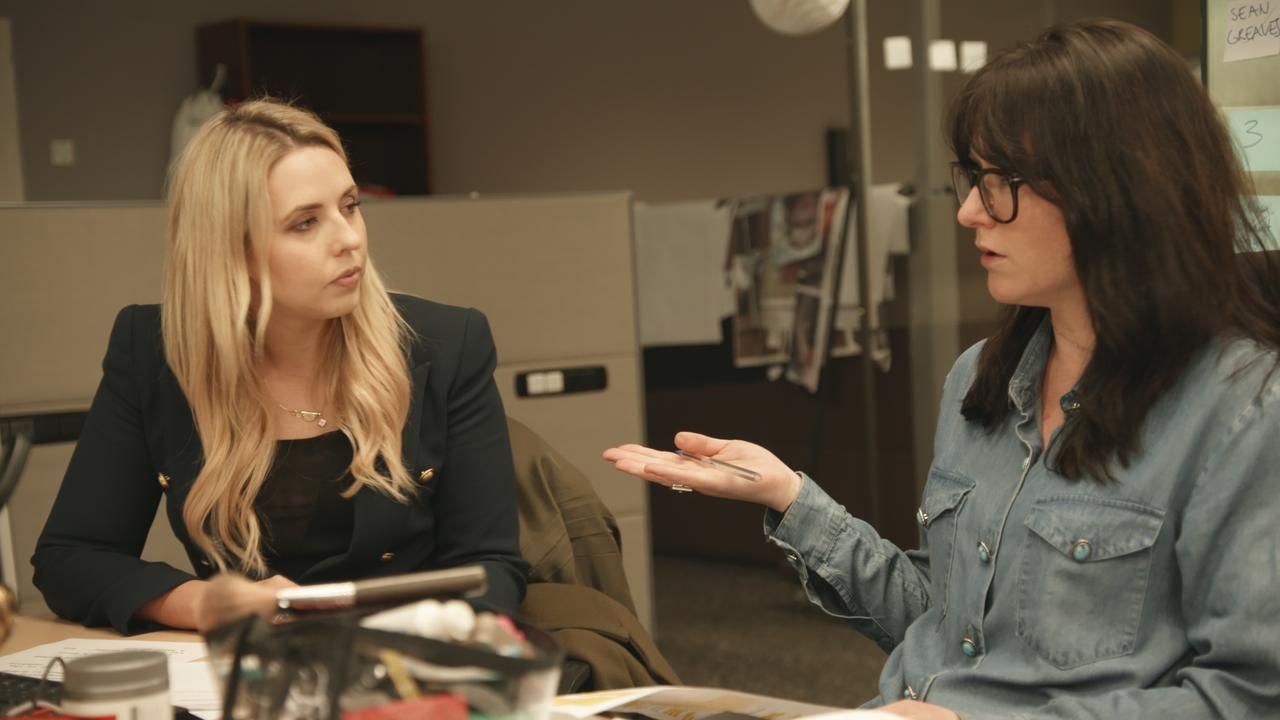 Elise Worthington and Caro Meldrum-Hanna in Exposed: The Case of Keli Lane.