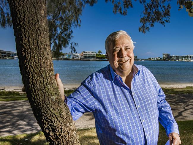 Clive Palmer is seventh on the list of Australia’s wealthiest people. Picture: Nigel Hallett.