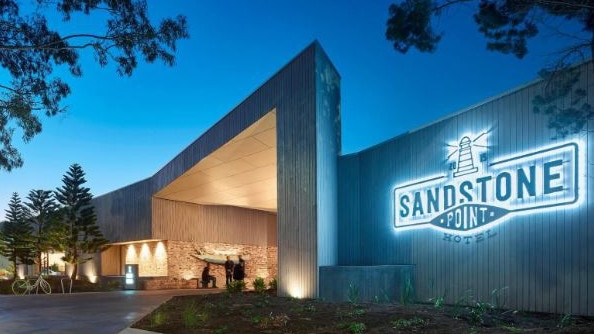 Sandstone Point Hotel is located north of Brisbane.