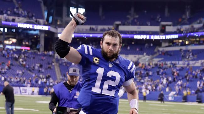 Andrew Luck of the Indianapolis Colts.