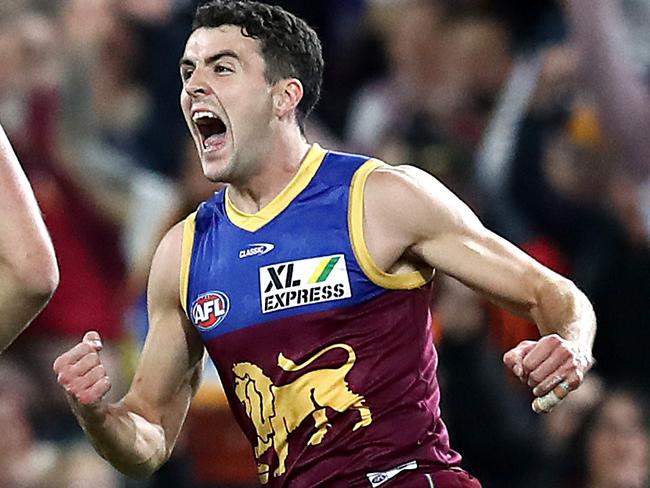 Irishman James Madden is rewarding the Lions’ faith. Picture: AFL Photos/Getty Images