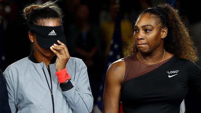 The on-court drama and outbursts from Serena Williams took their toll on Naomi Osaka, who won the US Open’s Women's Singles finals match. (Pic: Julian Finney/Getty/AFP)