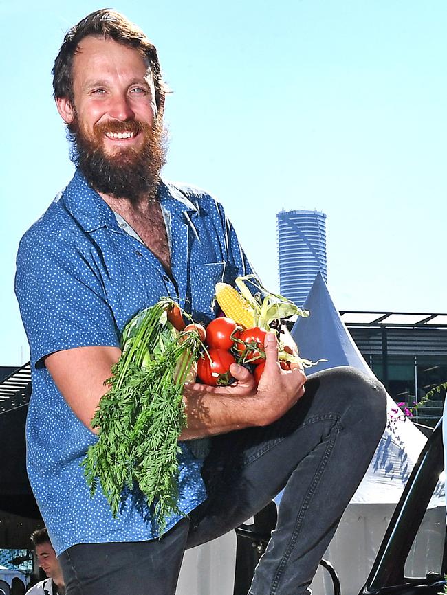 River Cottage Australia host Paul West. Picture: John Gass.