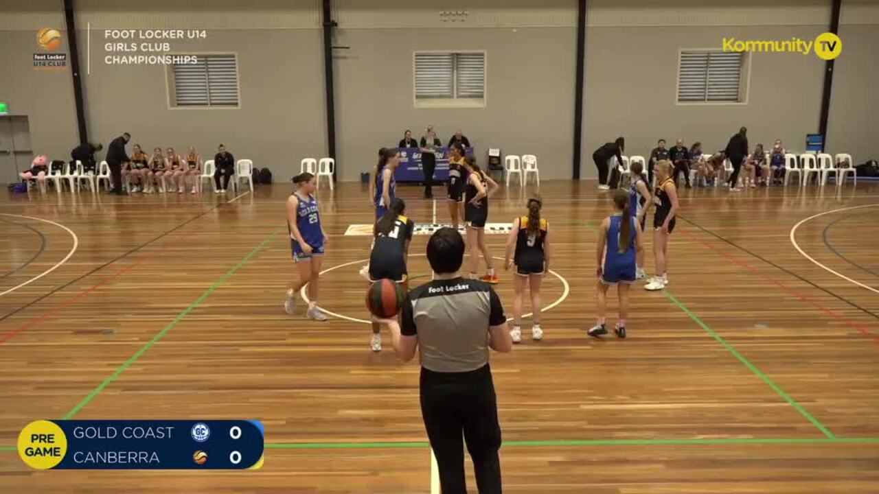 Replay: Gold Coast Rollers v Canberra (Girls S) - 2024 Basketball Australia U14 Club Championships Day 4