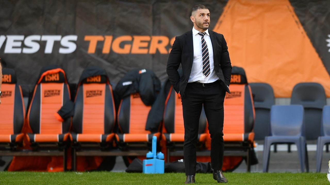 The NRL integrity unit has shut down a relationship between Wests Tigers legend Robbie Farah and a bookmaker. Picture: NRL Photos