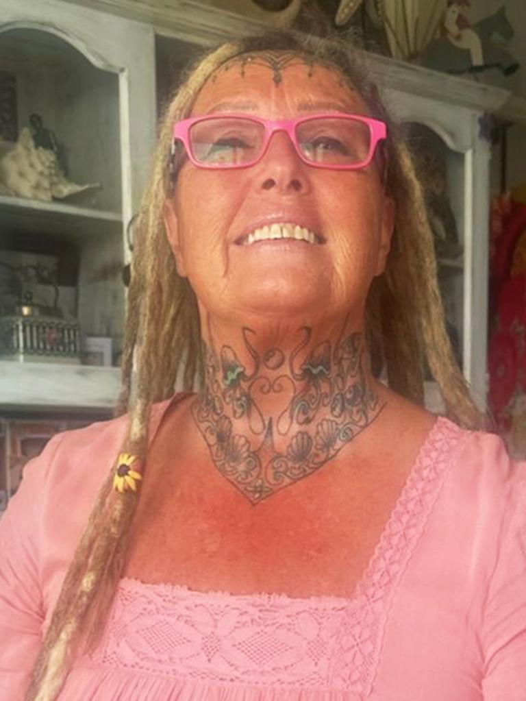 Kerrie Ashby was denied service because of her face tattoos. Picture: Facebook