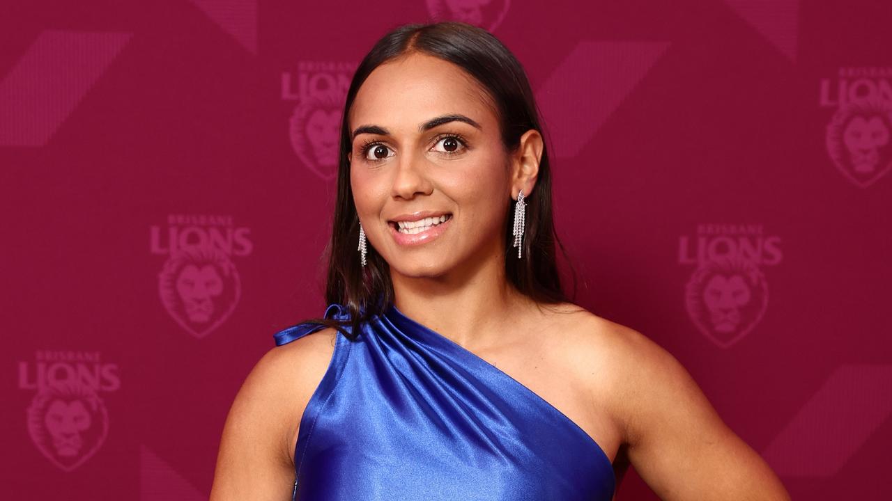 Courtney Hodder at the 2023 AFLW Awards. Picture: Getty Images