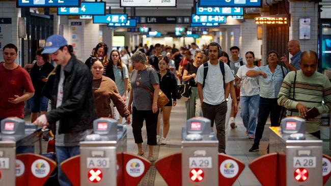 Despite the agreement with most rail unions, the ETU is expected to try to block the deal. Picture: NewsWire / Nikki Short