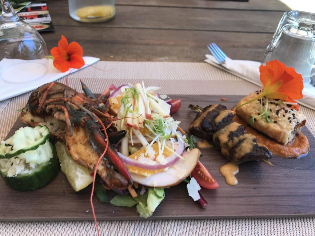 The Smokehouse Cafe cooked up a showstopping tropical lunch.