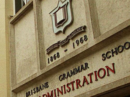 #### ALERT ALERT #### BEFORE REUSE OF THIS IMAGE CHECK CONTENT AND COPYRIGHT ISSUES WITH THE /PICTURE /DESK- 16 Jan 2003 Brisbane Grammar School. PicSteve/Pohlner education schools exterior buildings
