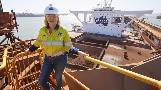 Fortescue Metals Group chief executive Elizabeth Gaines.