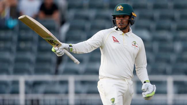 Usman Khawaja’s half century was the only bright spot for Australia.