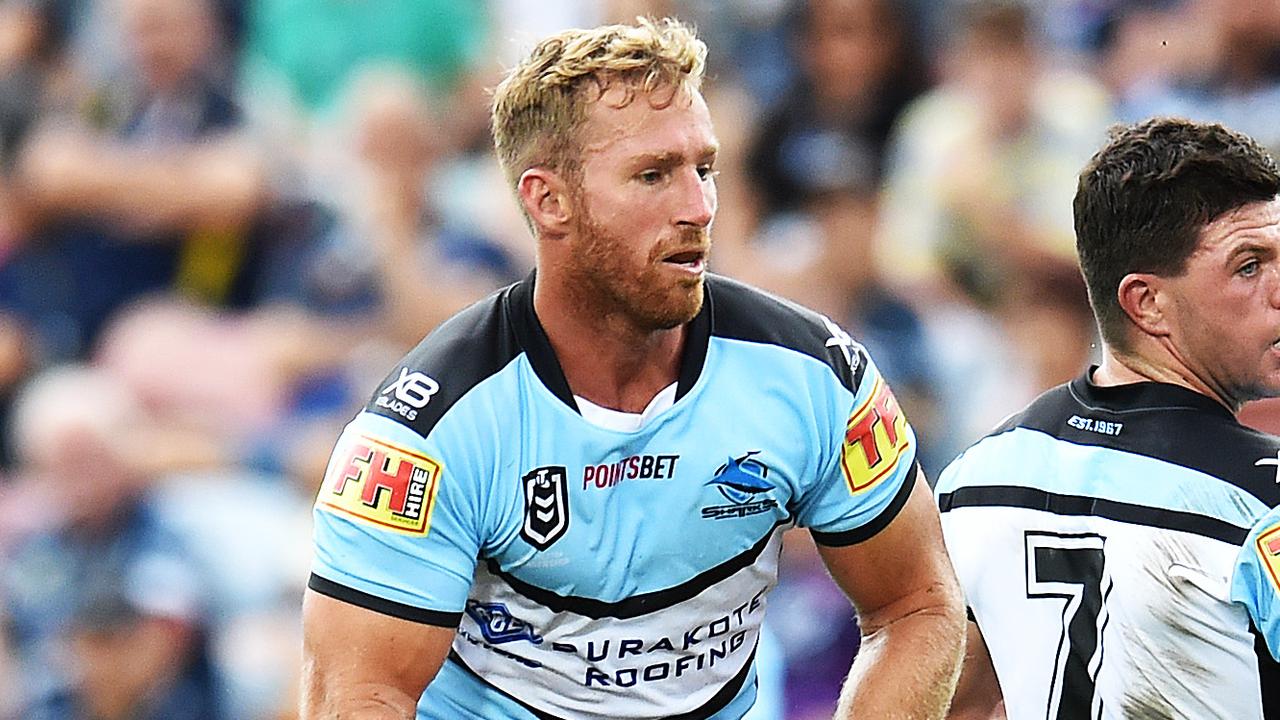 Sharks prop Matt Prior has been linked to Parramatta. Picture: Zak Simmonds
