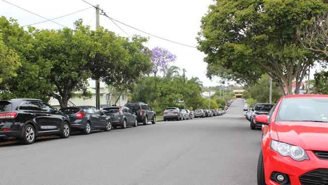 No more room: the streets surrounding Northgate station are packed with commuters’ cars. Picture: Elyse Heyn