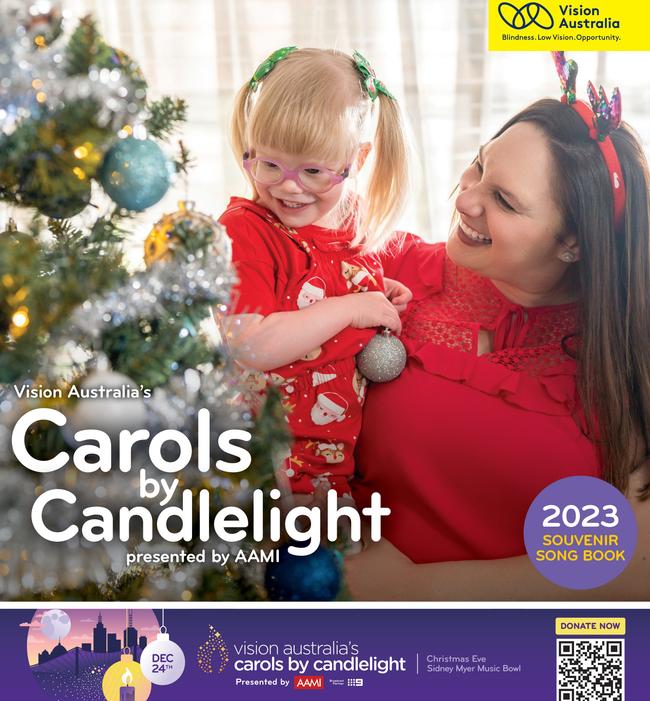 Get your Carols by Candlelight songbook with the Sunday Herald Sun on December 17.