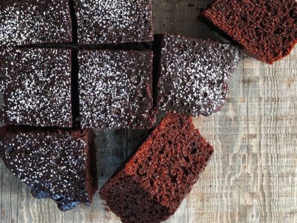 Slow cooker chocolate cake.