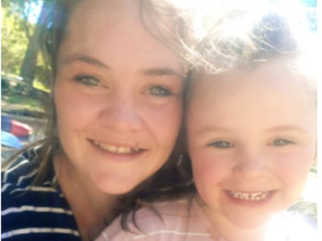 Shayla Phillips mother Bianca Page has broken her silence, thanking all the people who helped find her missing four-year-old. Picture: Facebook
