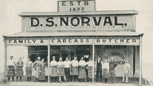 D.S. Norval, Butcher, Bundaberg, 1927. A local butcher serving Bundaberg’s community. Source: QLD Places