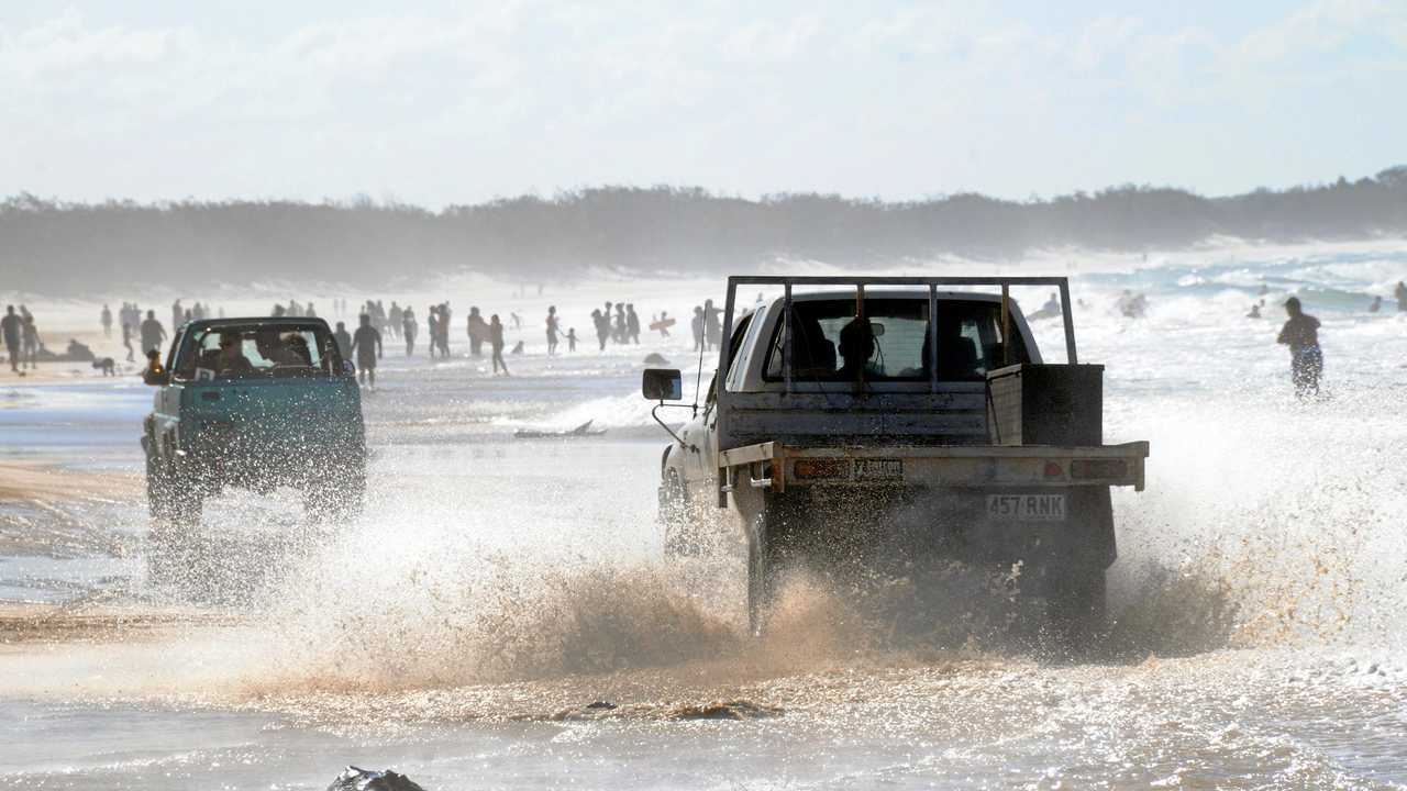 Rainbow Beach scenic shot  mudlo rocks 4WD Photo Craig Warhurst/The Gympie Times. Picture: Craig Warhurst