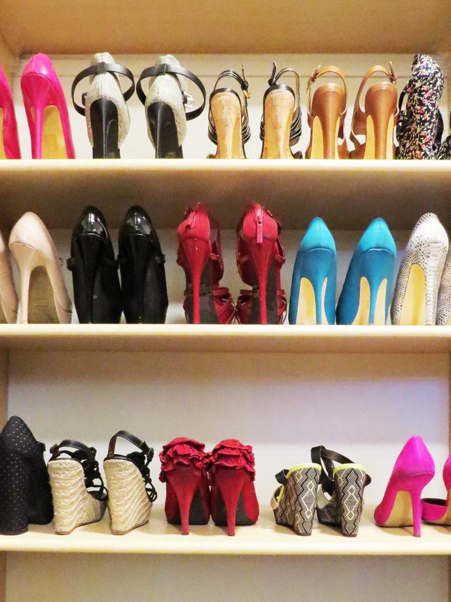 Create a shoe library. Picture: iStock