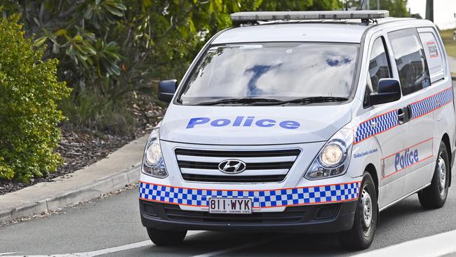 Ipswich police are searching for a motorist alleged to have fled the scene of a hit and run at Collingwood Park on Thursday afternoon.