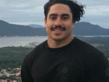 Tasmanian man Rye Duval Hunt who remains missing last seen in Rio de Janeiro Brazil. Picture: SUPPLIED