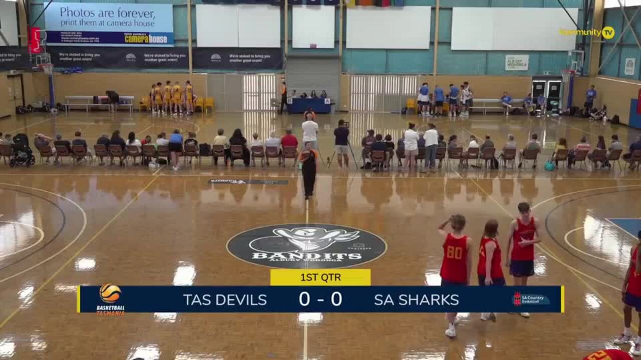 Replay: Tas Devils v SA Sharks (U18 Boys)  - 2025 Australian Country Junior Basketball Cup Day 3