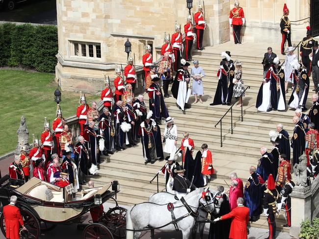 The ceremony dates back to 1348. Picture: Getty Images