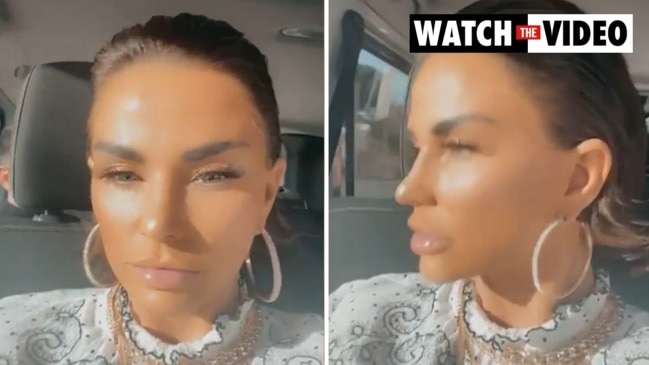 Katie Price unveils 'au natural' look to fans