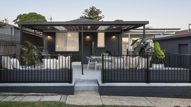 Chill out on the rear patio.