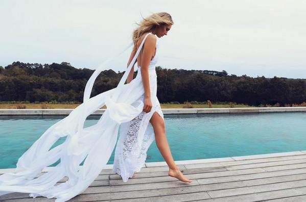 This is the most popular wedding dress on Pinterest Vogue Australia