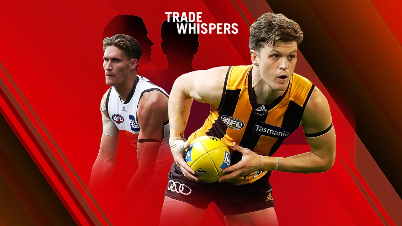Trade Whispers. Taylor Duryea and Rory Lobb.