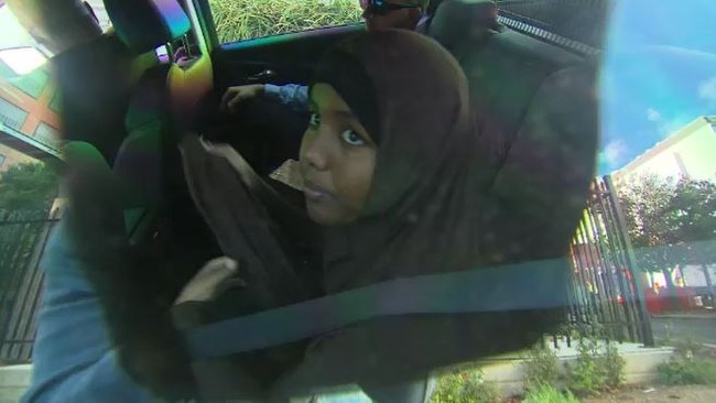 Zainab Abdirahman-Khalif, 22. Picture: Nine News