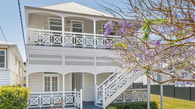 A four-bedroom, three-bathroom home at 58 Sunday St, Shorncliffe sold for $2.3m in December