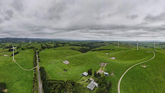 This Toora property features three wind turbines.