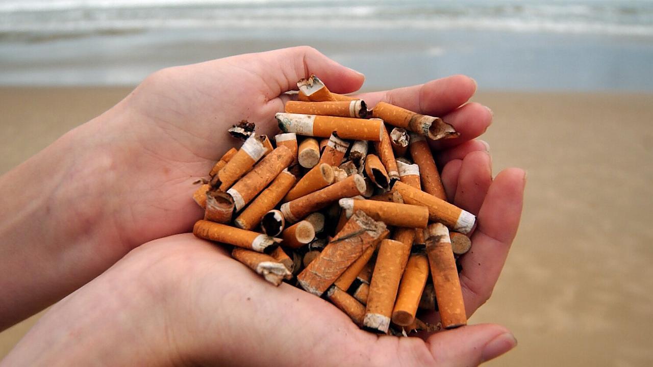 A woman faced Biloela Magistrates Court for stealing cigarette butts.