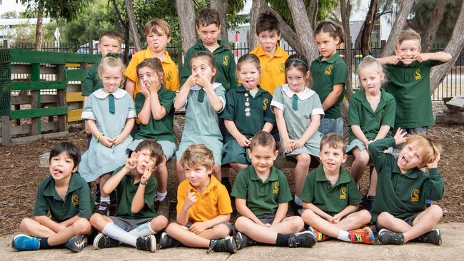 Torquay College Preps Class FC: Back row L-R , Arlie Kent, Vann Johnson, Roy McMillan, Tyler Greenhalgh, Eliza McCluskey, Asher Sevior Middle row L-R, Wren Walker, Poppy Hughes, Violet Lewis, Ayla Wilde, Scarlett Stone, Lakey Rigler Front Row L-R, Rocky Quinn, Kipp Friend, Noah Ayton, Hunter Nelson, Alfie Knuckey, Harry Edwards Absent: Mila Ryan