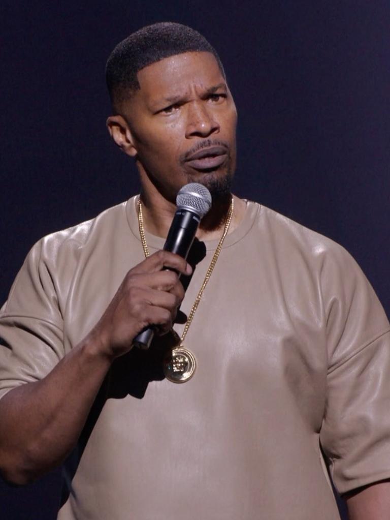 Jamie Foxx, during his Netflix special, ‘What had happened was...’. Picture: Supplied