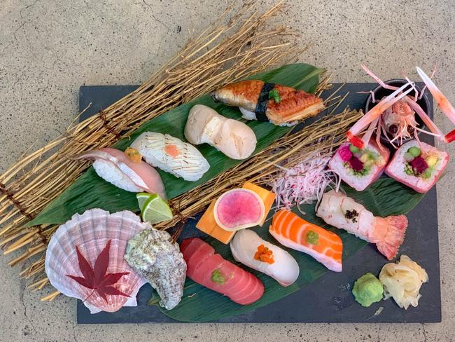 Sake’s nigiri selection. Picture: Jenifer Jagielski