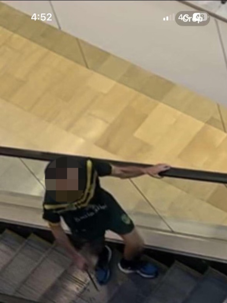 Incident at Bondi Junction Westfields. Reports of people stabbed and Police shooting an offender. A man seen in the centre with what is believed to be a knife