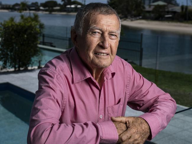 Laurie Lawrence says the latest child drowning figures are an absolute disaster. Picture: Mark Cranitch.