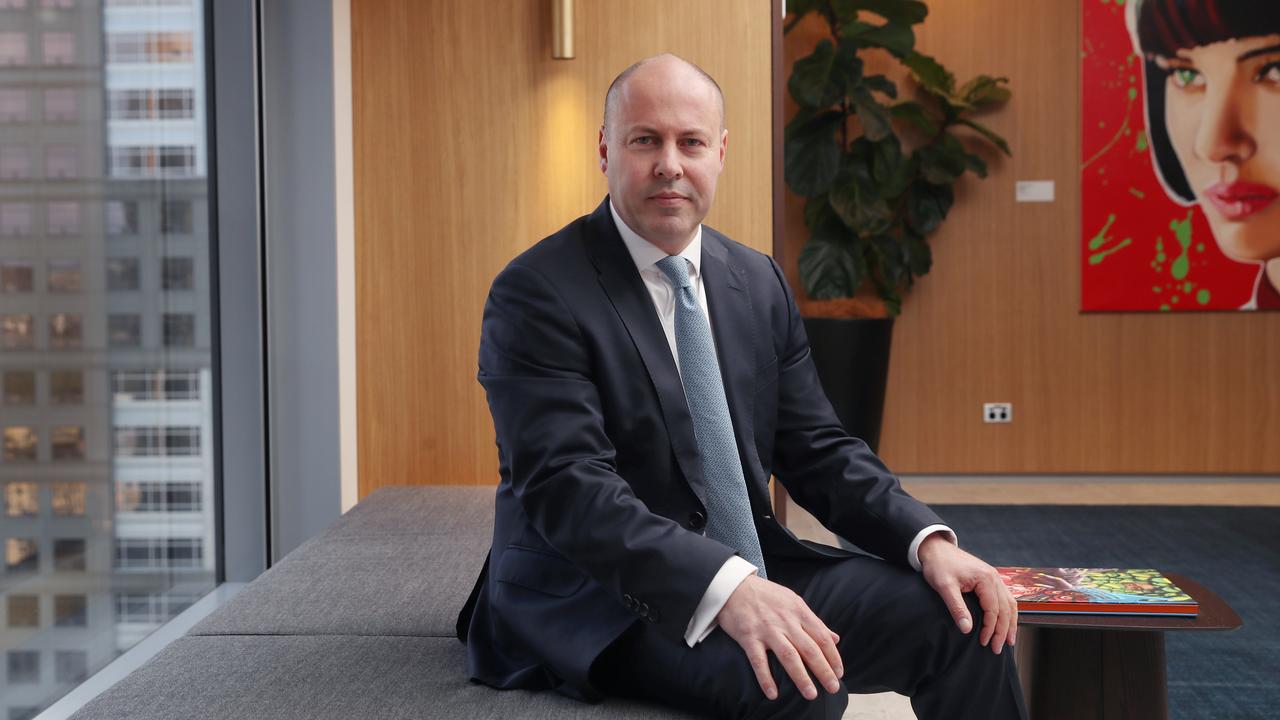 Former federal treasurer Josh Frydenberg is now at Goldman Sachs.